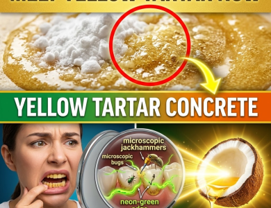 The “Cement Smile”: How to Melt Away Yellow Dental Tartar Naturally (For Pennies!) The “Cement Smile”: How to Melt Away Yellow Dental Tartar Naturally (For Pennies!)