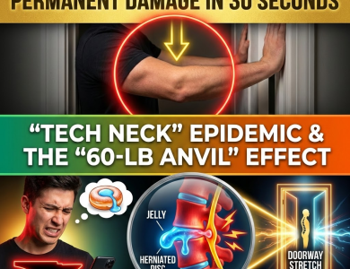 The “Tech Neck” Epidemic: How to Save Your Spine From Permanent Damage in 30 Seconds The “Tech Neck” Epidemic: How to Save Your Spine From Permanent Damage in 30 Seconds