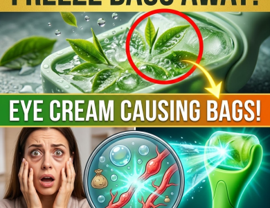 Your Eye Cream is CAUSING Your Bags! The 30-Second Green Tea Ice Trick for Puffy Eyes Your Eye Cream is CAUSING Your Bags! The 30-Second Green Tea Ice Trick for Puffy Eyes