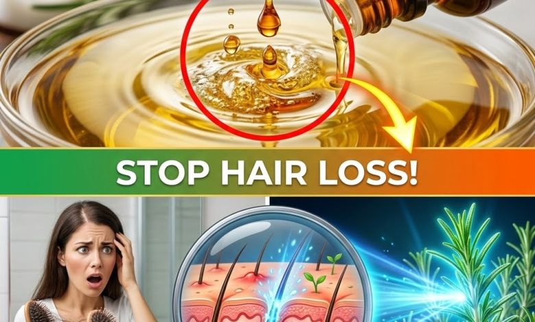 Stop Suffocating Your Hair! The 2-Ingredient “Magical Rainstorm” Oil for Thinning Hair