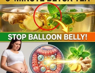 Bye-Bye Balloon Belly: The 3-Minute “Pantry Staple” Detox Tea for Instant Bloat Relief