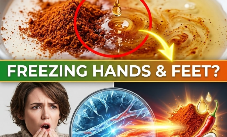 Melt the Ice! The 2-Minute “Thermal Rescue” Pantry Hack for Freezing Hands & Feet